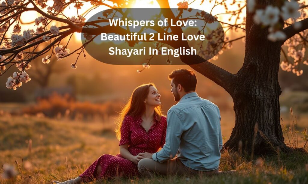 2 Line Love Shayari In English