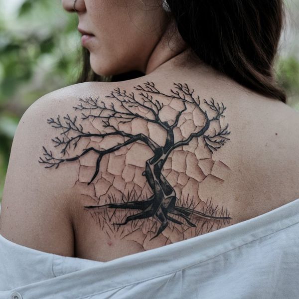 Poison Tree Tattoo Design Ideas Females