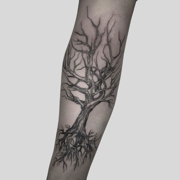 Poison Tree Tattoo Design Ideas
